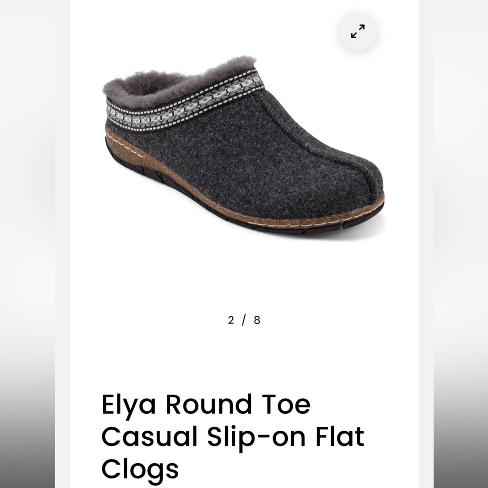 Elya Round Toe Casual Slip-on Flat Clogs